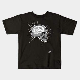 Skull Brain Kids T-Shirt